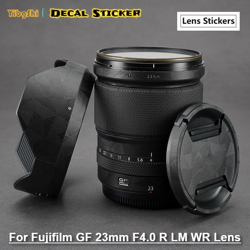 

Для Fujifilm GF 23 мм F4.0 R LM WR наклейка на объектив с защитой от царапин, защитная пленка для тела, защитная пленка для Fuji GF23mm F4