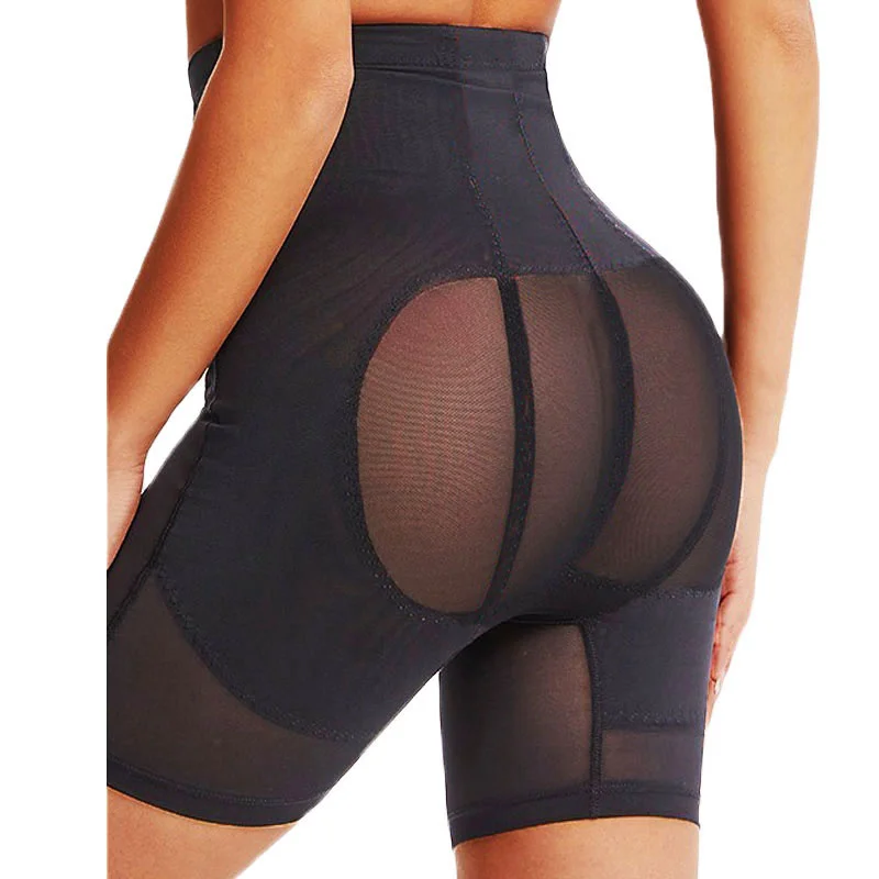 

GUUDIA противоскользящие сетчатые трусики с подтяжкой ягодиц, корректирующее белье с контролем живота, шорты, корректирующее белье, трусики с эффектом пуш-ап, формирователь, лето