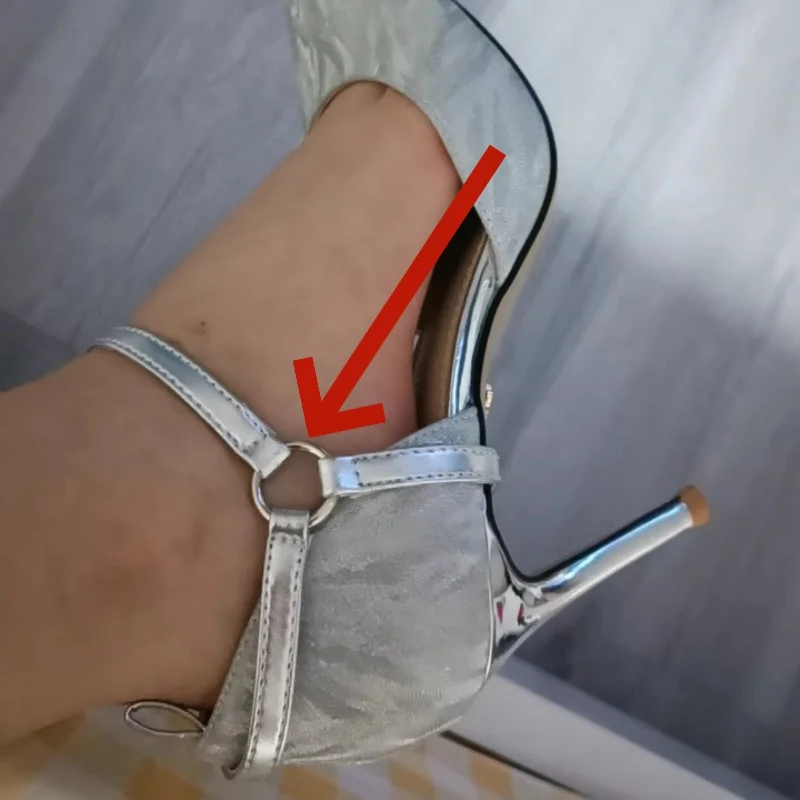 Single shoes, high heels, low-top shoes, anti-drop heel strap, convenient to wear and take off, anti-drop artifact [accessories]