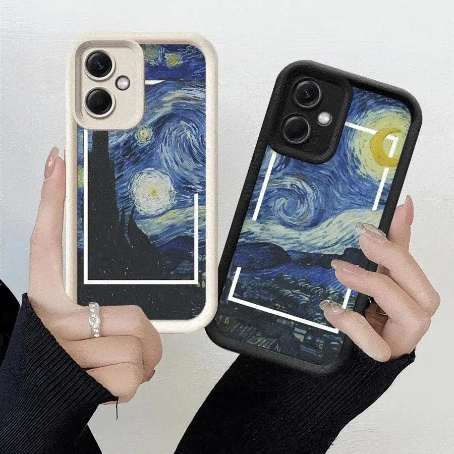 Van Gogh Phone Case for Xiaomi Redmi Note 12 11S 10S 10 11Pro 13 12ProPlus 13Pro 4G 5G Soft Cover