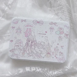 Mini Tinplate Soap Box Small Square Storage Hairpin Metal Rectangular Iron Box Jewelry Nail Beauty Candy Coin Pill Cases