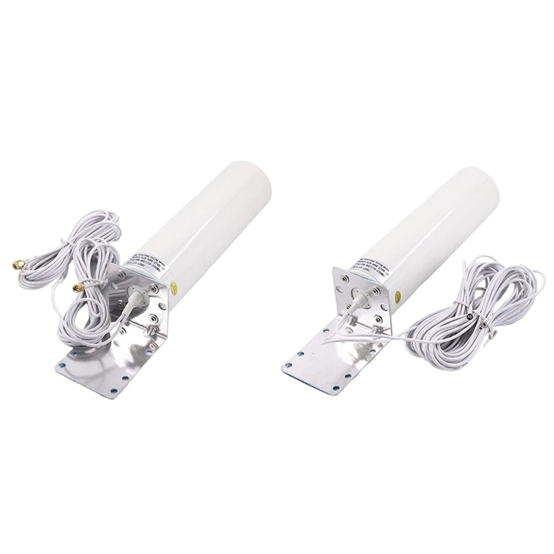 Wifi Antenne 4G LTE Antena SMA 12Dbi Omni Antenne Stecker 5M Dual Kabel 2,4 GHz Für B315 E8372 E3372 ZTE Router