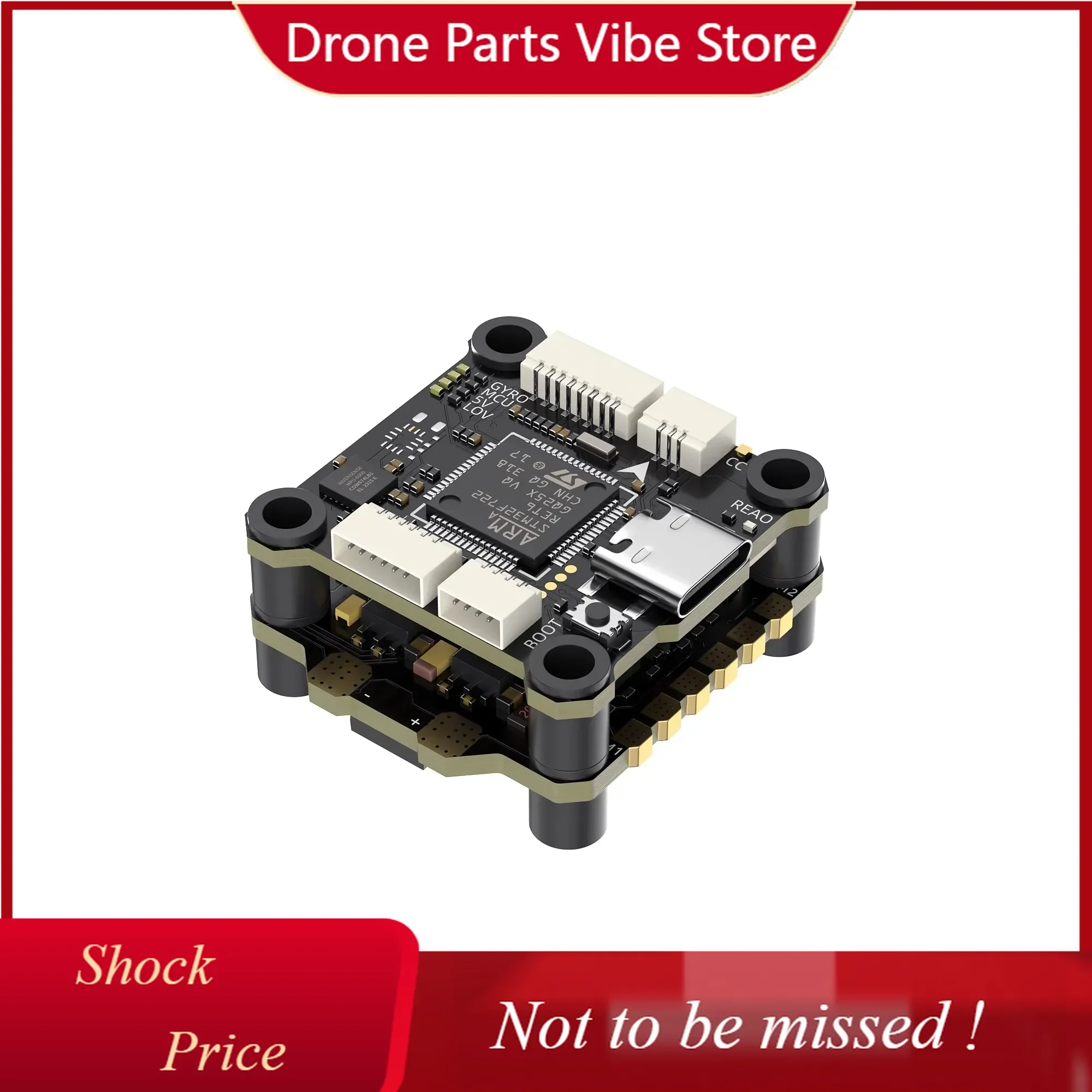 

DP GEPRC TAKER F722 BL32 SE STACK 55A MPU6000 Gyro 32Mb BlackBox Flight Data Record Plug Play LONG RANGE Racing FPV Drone
