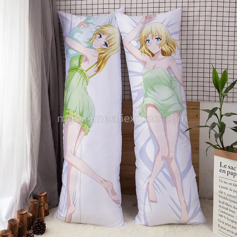 Dakimakura Anime Pillowcase Cushion Cover In the Land of Leadale Home Body Pillows For Bed Couch Decor