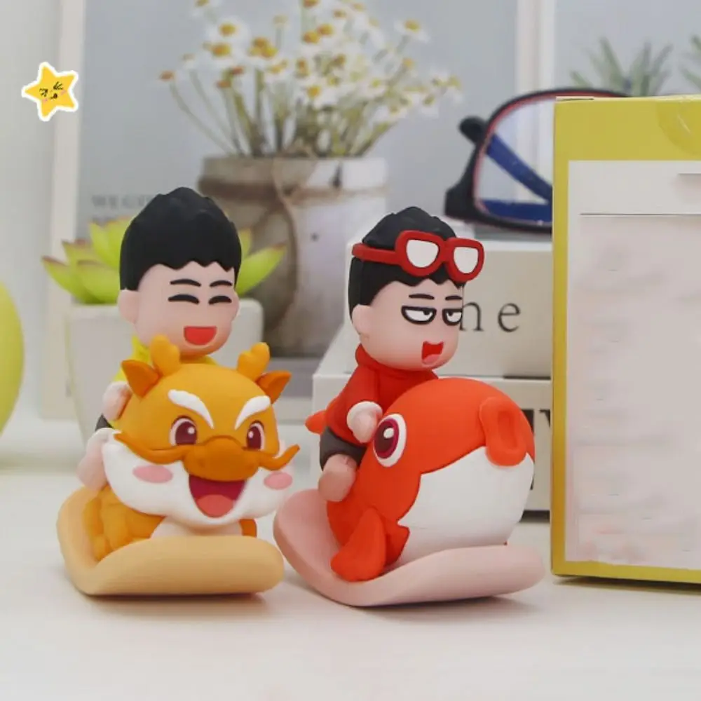 ฟิกเกอร์อนิเมะ ปลาคราฟลายผ้าไหม ฟิกเกอร์มังกร ของสะสม ฟิกเกอร์ตัวละครแบบเขย่าได้ ตุ๊กตาตัวละครการ์ตูน โมเดลตัวละครการ์ตูนแบบเขย่าได้