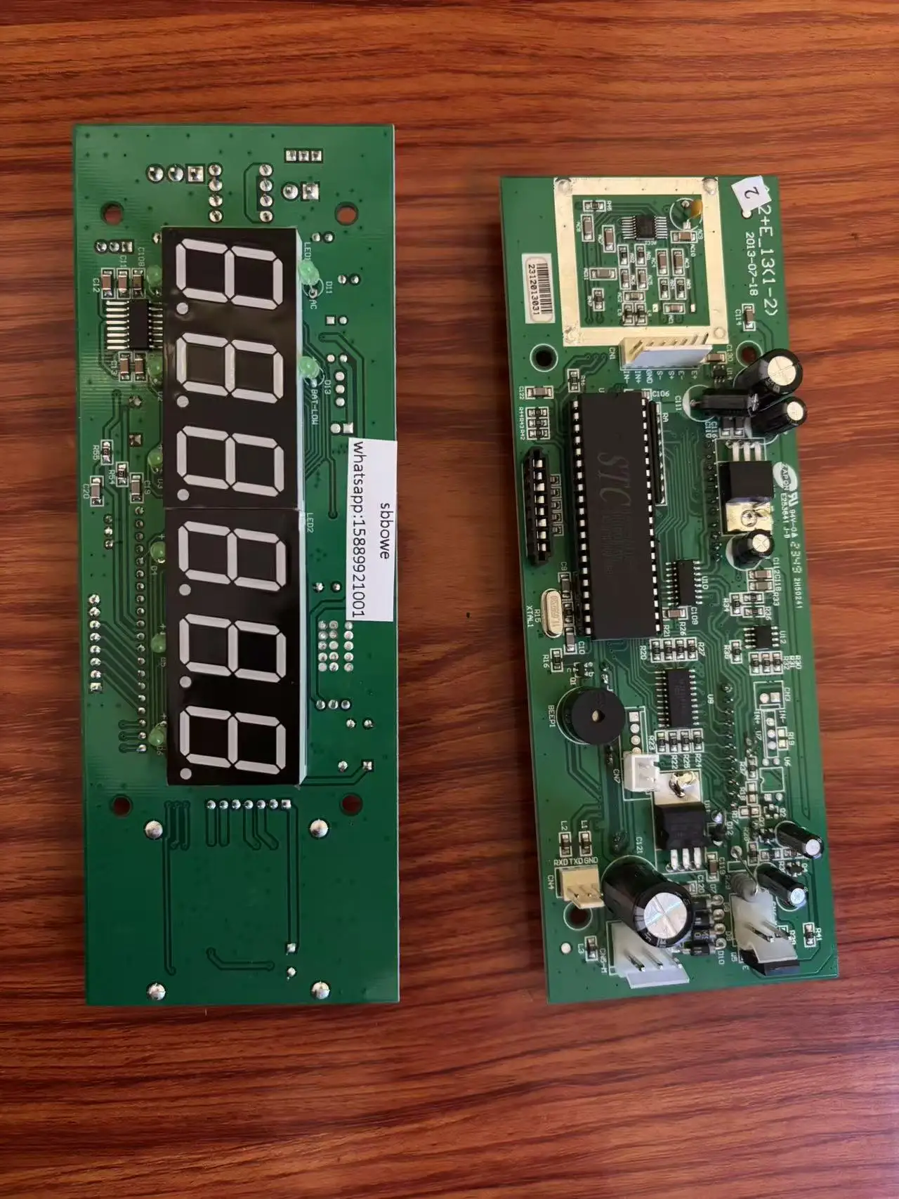 Original New 220V XK3190-A12+E Main Board PCB Circuit Board, Panel for Indicator A12E Weighing Monitor XK3190-A12 LCD