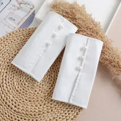Simple Detachable Fake Hand Sleeves Comfortable Decorative False Wrist Cuffs Easy To Wear Soft Women Cuff Extension Business