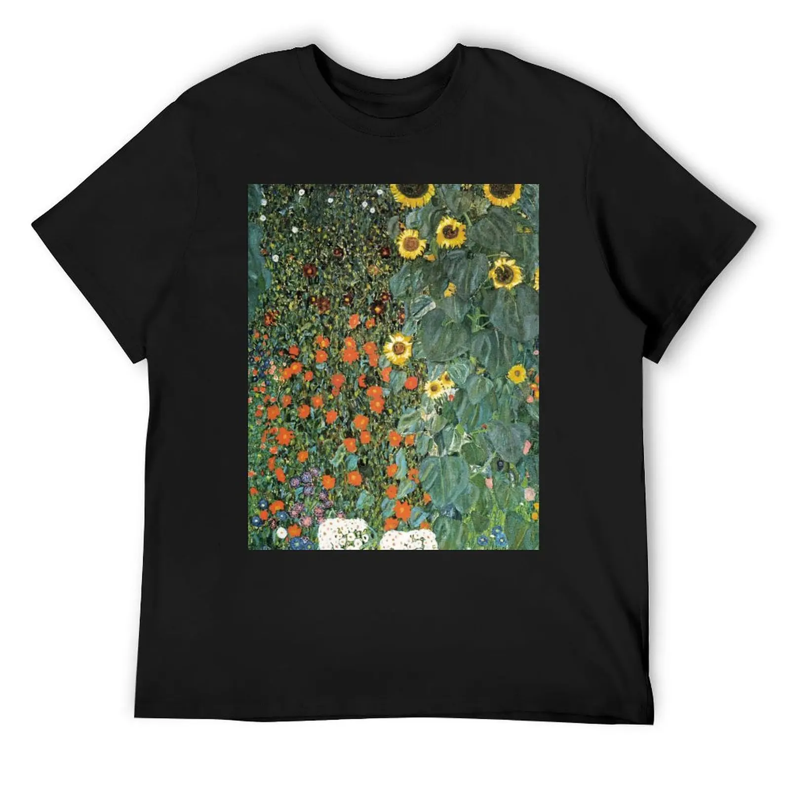 Gustav Klimt - The Sunflower T-Shirt baggy shirts designer shirts graphic shirts t men