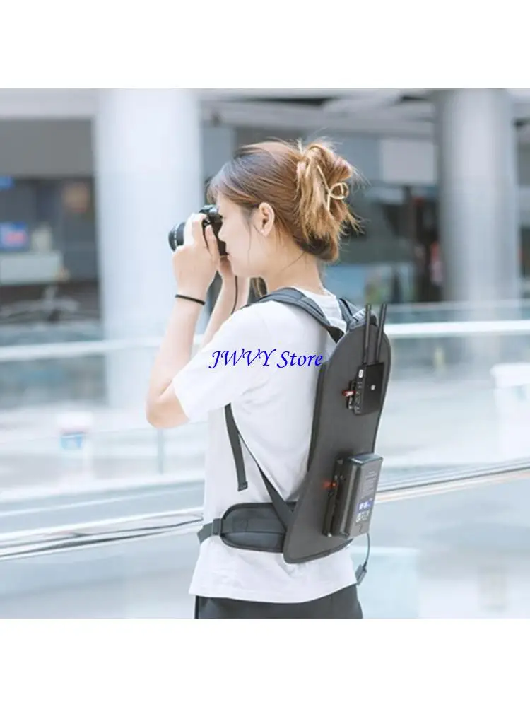 573A Multifunctional V Mount Battery Backpack Hanging Board Battery Oragniser Plate