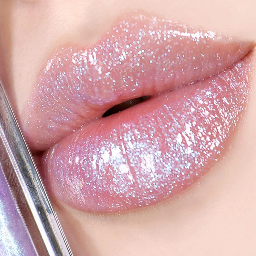 Waterproof Shiny Sexy Lip Gloss Moisturizing Lasting Mermaid Glitter Liquid Lipstick Plump Lipgloss Women Lips Makeup Cosmetics