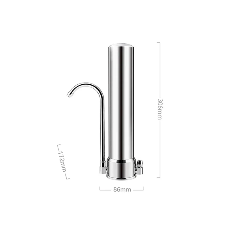 faucet water purifier stainless steel water filter for faucet 304 stainless steel purifier water filter system