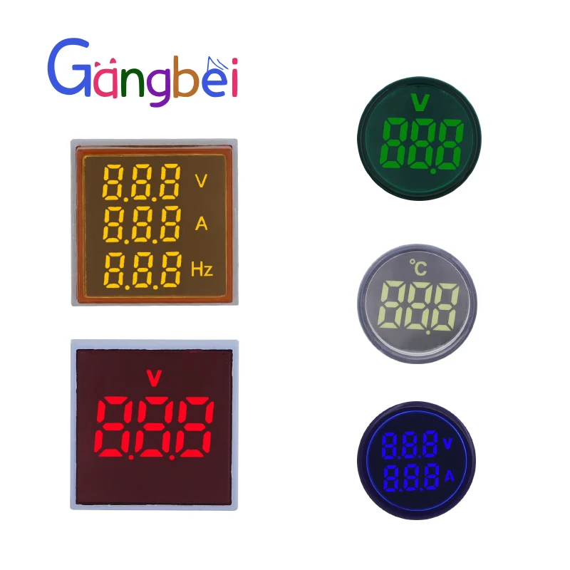 ammeter meter Power meter voltage meter Frequency table voltmeter thermometer DC voltmeter AD16-22