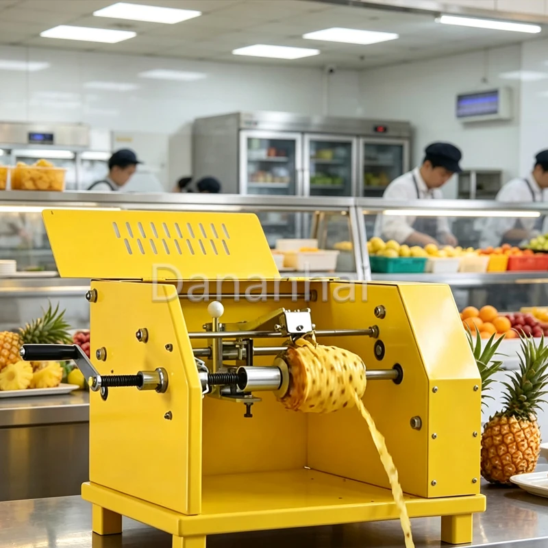 Commercial Wholesale Price Mini Pineapple Peeler Cutting Machine Manual Fruit Peeler for Efficient Kitchen Operations