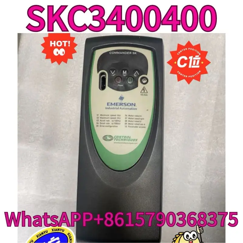 

Used frequency converter SKC3400400 4kw 380v tested OK and shipped quickly