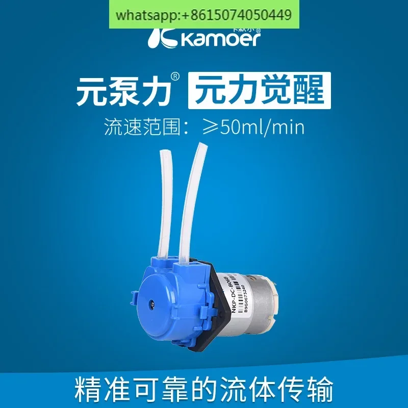 Camel peristaltic pump 12V micro self suction pump, low-frequency DC circulating water pump, water-cooled small pump