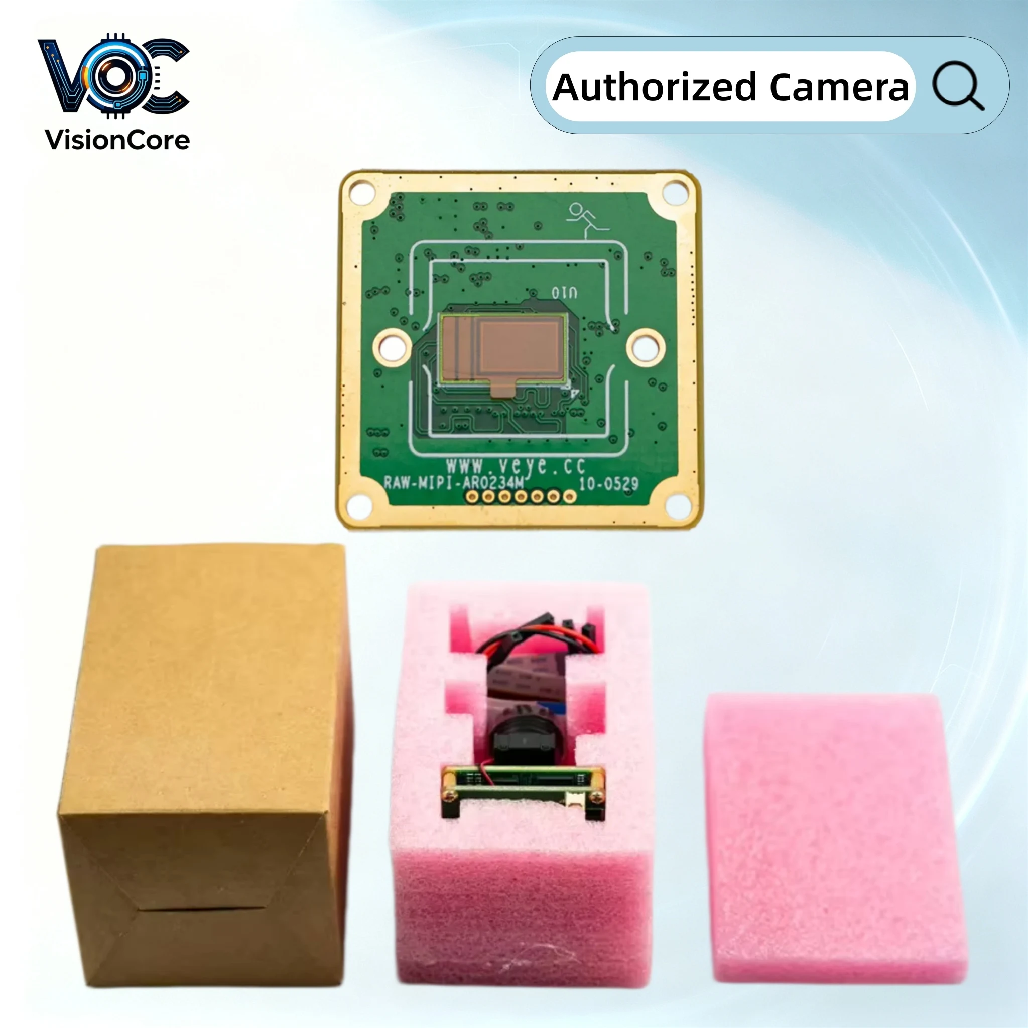 VEYE 2MP Global Shutter Machine Vision MIPI CSI-2 Camera, RAW-MIPI-AR0234M  for All Raspberry Pi and Jetson NX and Nano