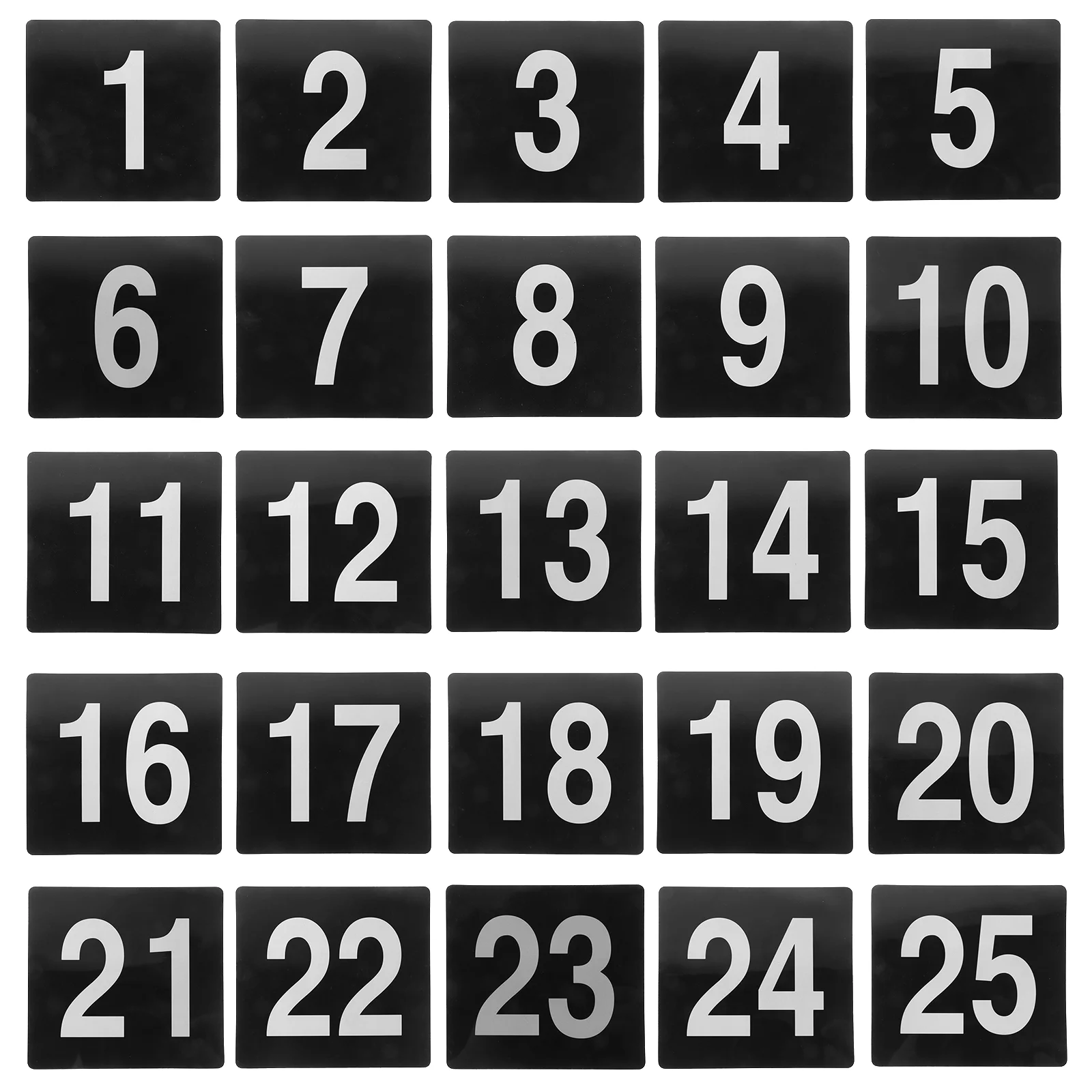 

Restaurant Table Signs Number Numbers for Tables Wedding Seating Cards Pvc Party