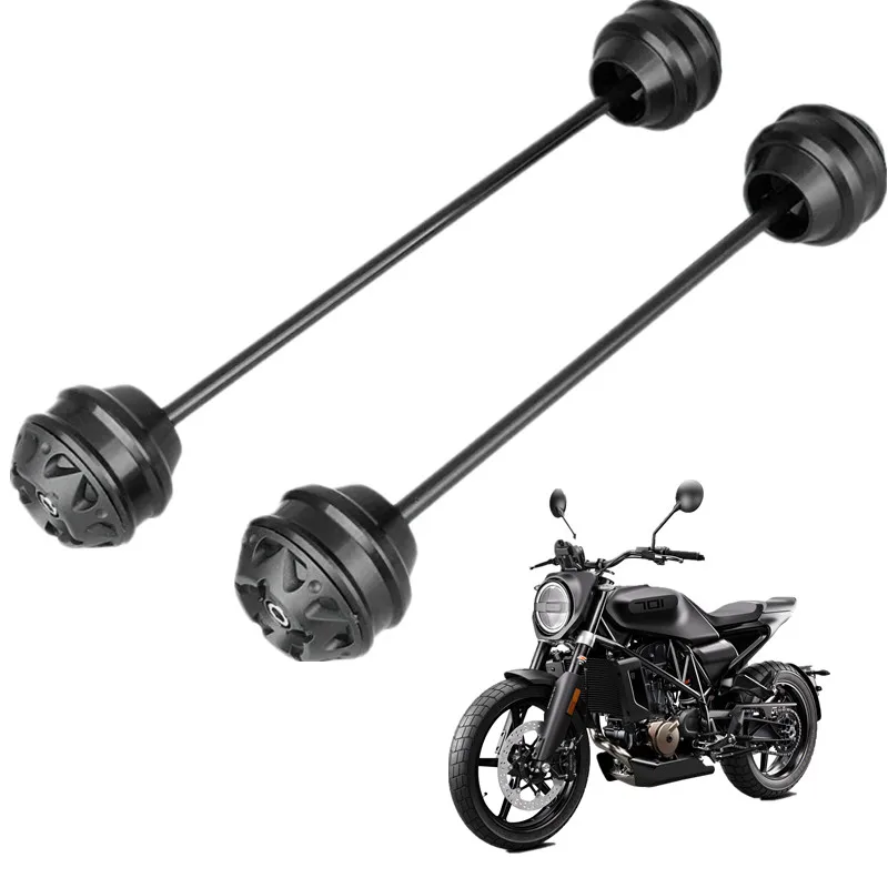 

For Husqvarna Svartpilen Vitpilen 701 / 701 Enduro SuperMoto Front Wheel Protector Axle Fork Crash Slider