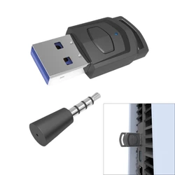 Wireless Music Connectors Bluetooth-compatible Dongles Adapter For PS5 PS4 Gaming PC Headphones Plugs And Play