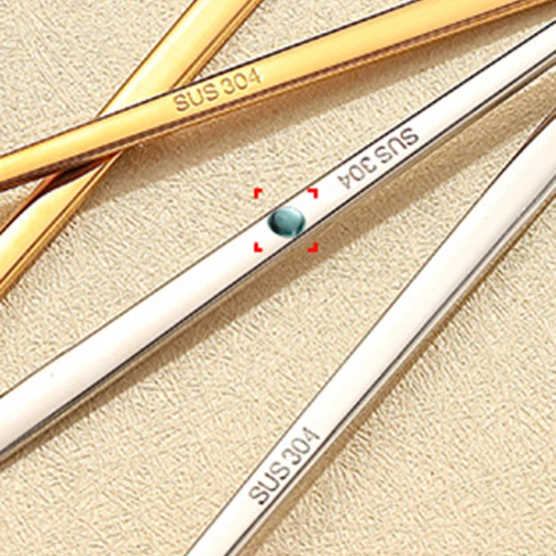 304 Stainless Steel Spoon Household Rice Spoon Coffee Spoon High Appearance Long Handle Round Spoon Dessert Spoon Dingdang Spoon