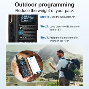 Tdradio 2A Thế hệ TD-H8 10W Walkie Talkie Chuyên nghiệp Điện thoại Điện thoại Điện thoại Điện thoại Điện thoại Điện thoại Không dây Điện thoại không dây 6 Nhà giao tiếp phát thanh bán hàng di động chính - 5