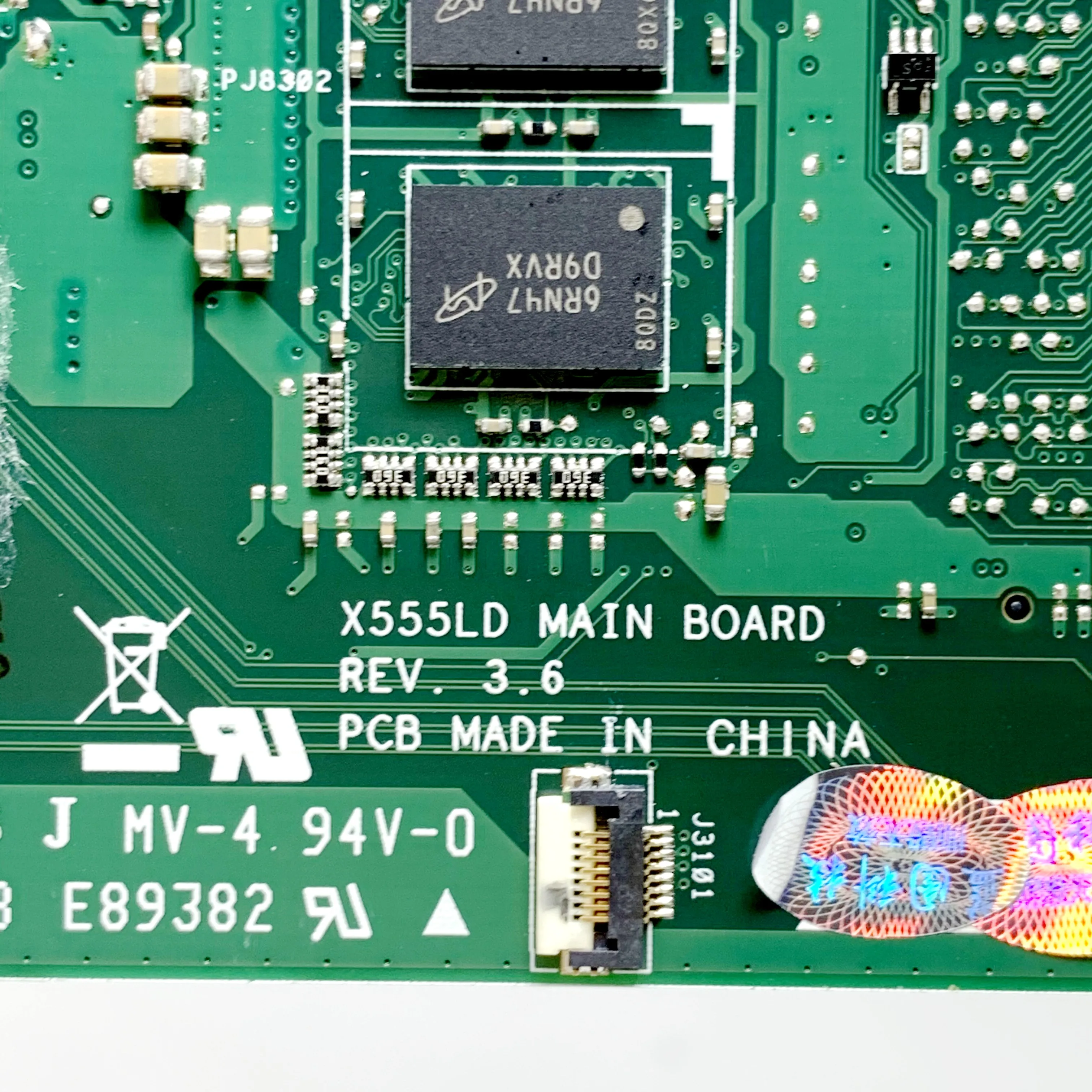 

X555LD REV.3.6 High Quality Mainboard For ASUS X555LD Laptop Motherboard N16V-GM-B1 W/ SR170 I5-4200U CPU 100% Full Working Well