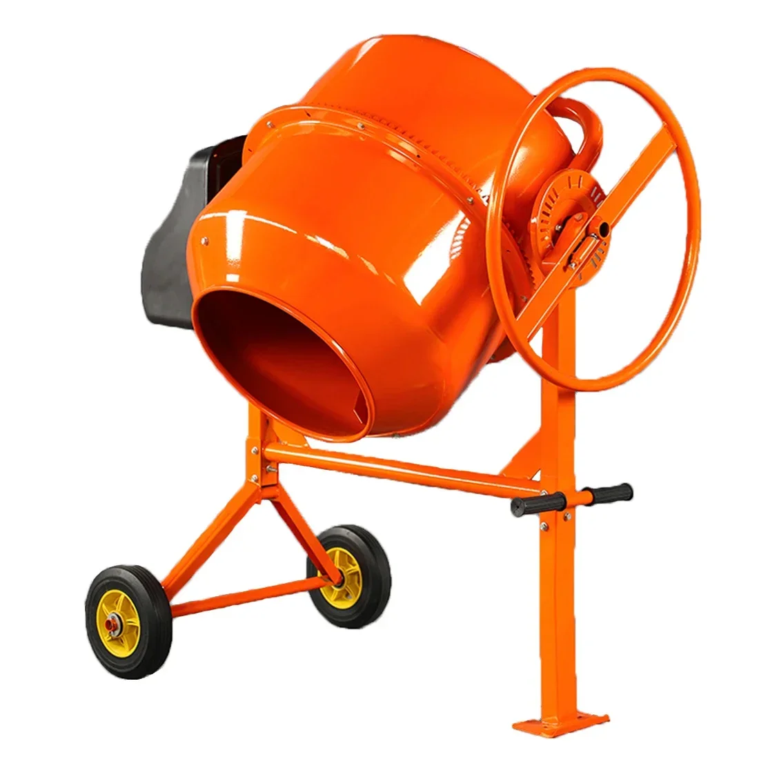 Vertical multifunctional mixer cement feed wet and dry drum concrete construction site