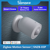 SONOFF SNZB-03P Zigbee Motion Sensor 5-Sec Faster Detection Smart Home Security Light Detection Linkage Via EWeLink Alexa Google