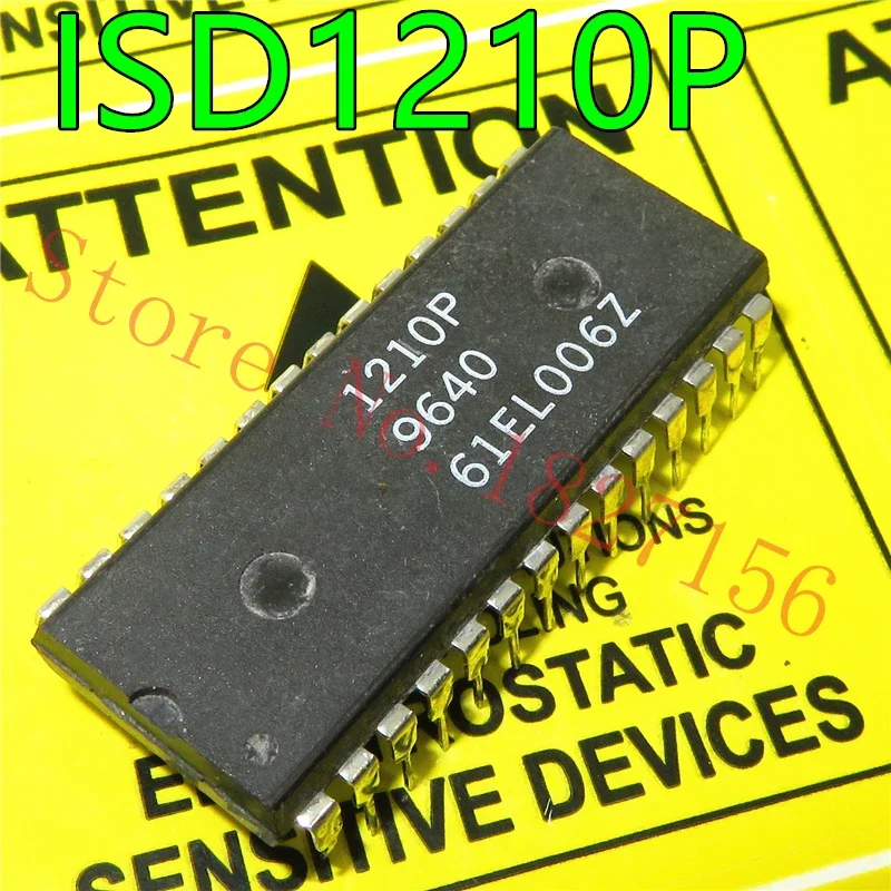 ISD1210P chip   Single-Chip Voice Record/Playback Devices 10- and 12-Second Durations