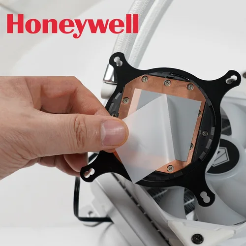 Imagen 2 del producto Honeywell PTM7950 8,5 W cambio de fase conductor hoja de almohadilla térmica de silicona grasa para ordenador portátil CPU pasta térmica almohadilla de enfriamiento