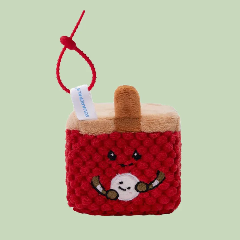 

Cute Sports Ball Plush Toy Stress Relief Stuffed Animal with Square Design Slow Rebound for Kids Adults Decompress Birthday Gift