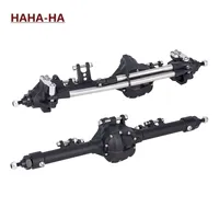 CNC Aluminum One Piece Construction Offset Straight Axle Set for 1/10 RC Crawler Axial SCX10 II Vanquish VS4-10 Chassis Parts