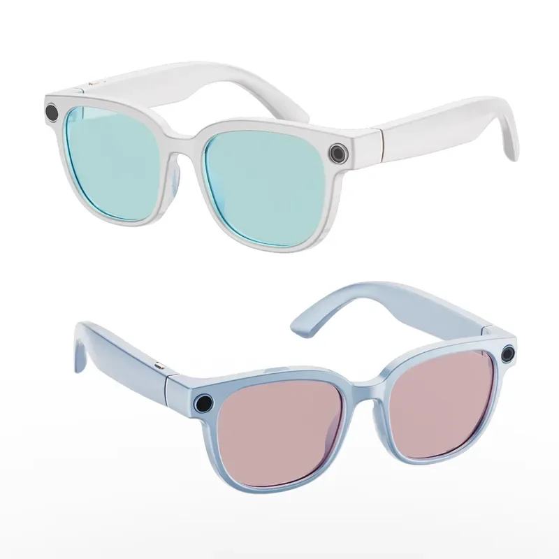 for 2026 Newest Smart Glasses AI Assistant with 13MP Camera 2K Video Recording Audio Bluetooth Eyewear for OpenAI Real-time