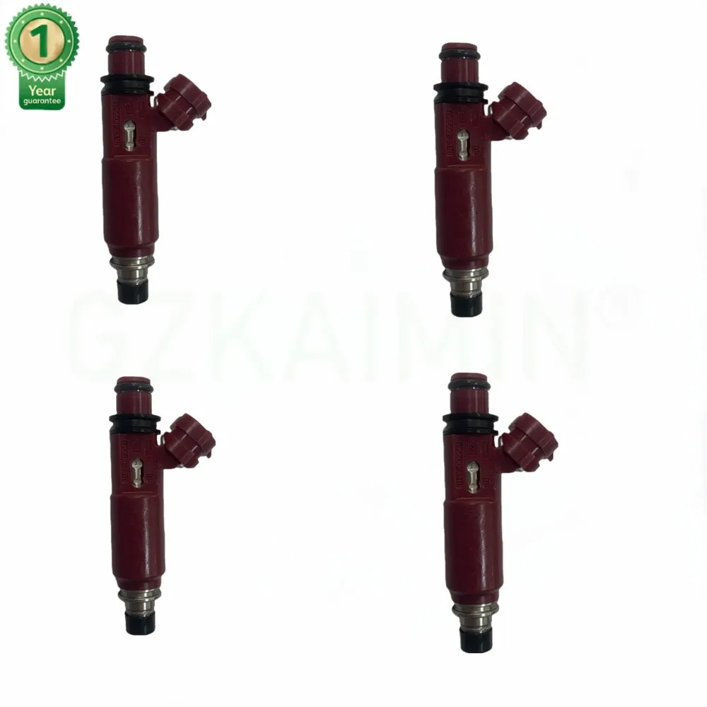 

SET 4PCS Fuel Injector Nozzle For Mazda Miata 1.8L L4 1999 -2001 OEM 195500-3310 195500 3310 BP4W-13-250 BP4W 13 250