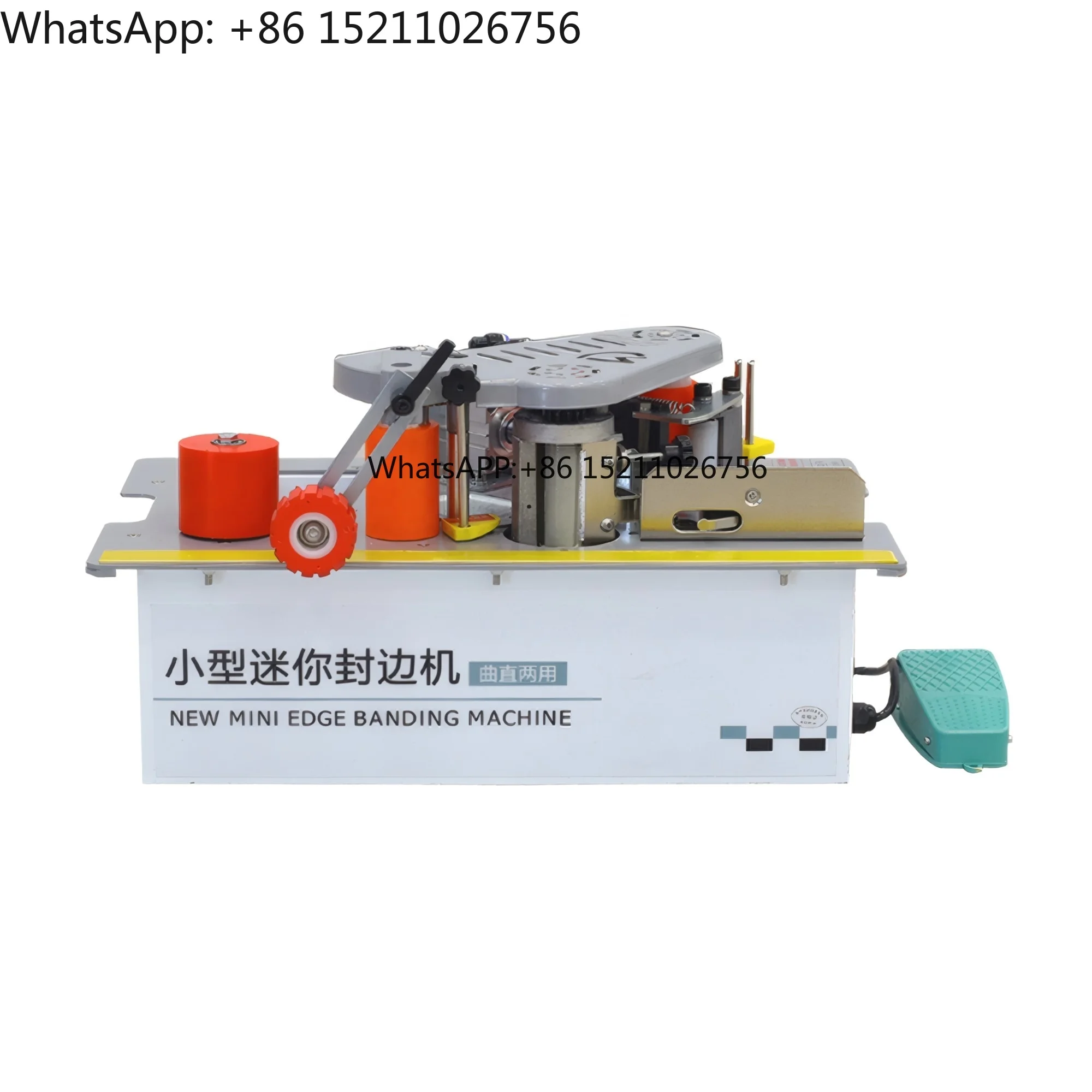 DG-1200 Woodworking Edge Banding Machine Variable Speed Control Auto Edge Trim Cutting