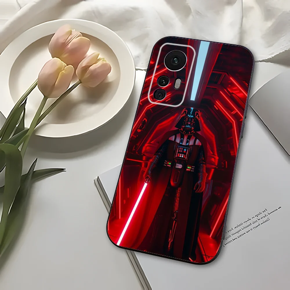 D-disney S-star W-wars Jedi Phone Case For Xiaomi 11 Redmi Note 11 5G 8T 9A 9 10T Note8Pro Note9 12SUltra Black Case