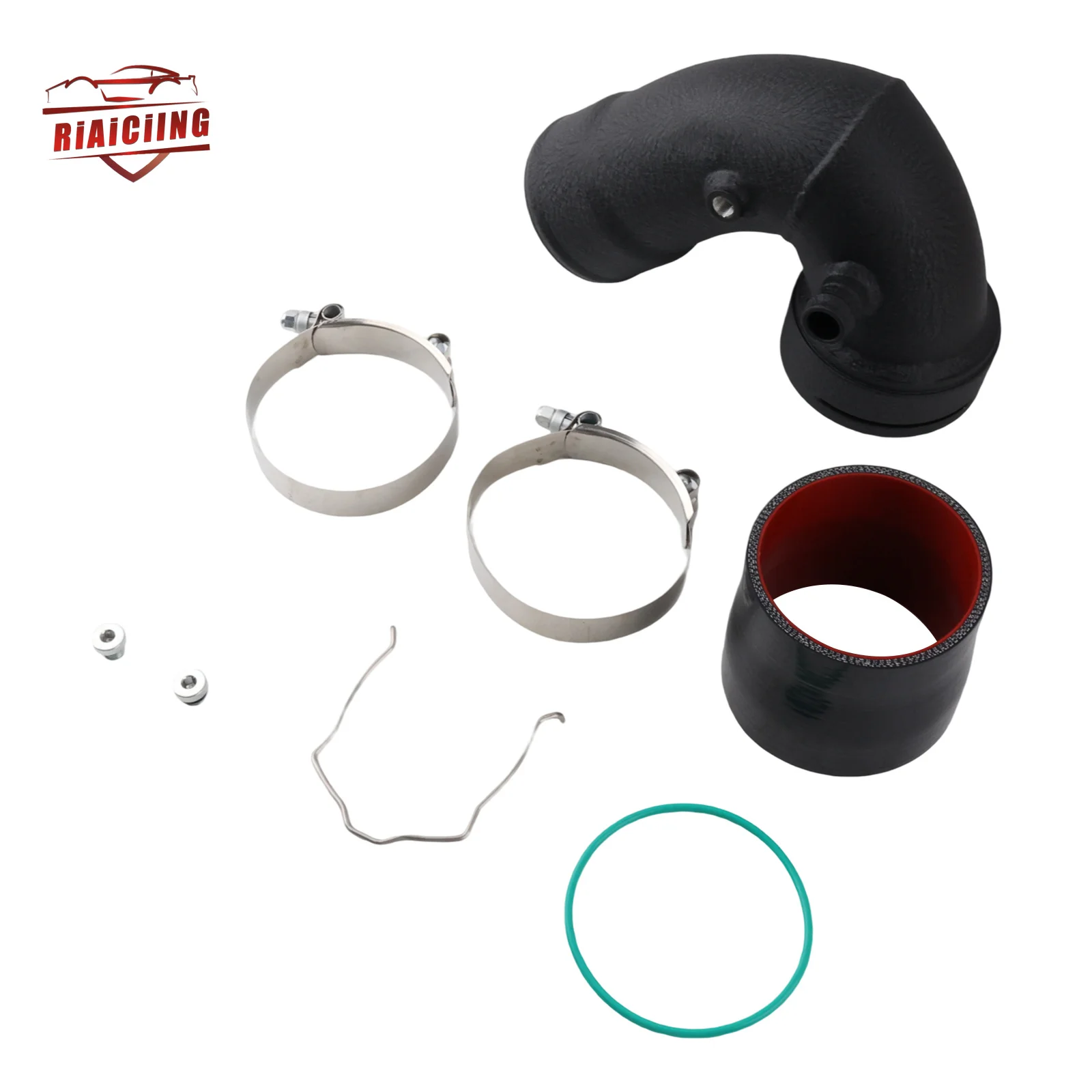 Aluminum J-Pipe Charge Pipe for BMW F80 F82 M2C M3 M4 S55 Engine