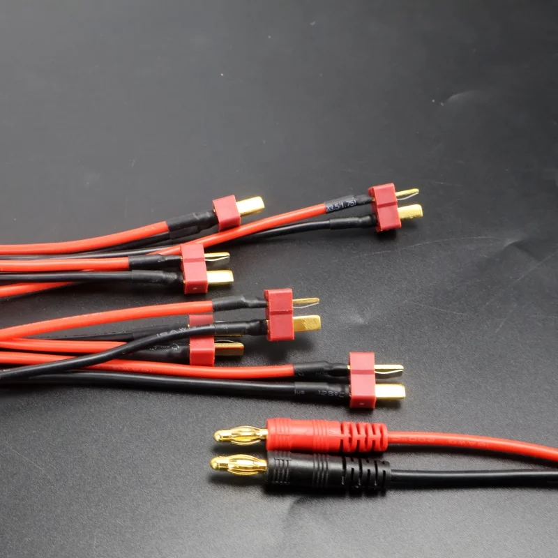 XT30 XT60 T كابل شحن إلى 4.0 مللي متر الموز التوصيل كابل شحن سلك السيليكون 15 سنتيمتر 16AWG لبطارية الليثيوم