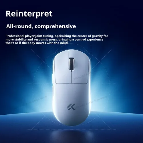 Imagen 2 del producto MCHOSE A7 V2 Ultra Gaming Mouse PAW3950Ti Super Sensor 20000FPS Precisión de seguimiento 8kHz Frecuencia de orina Baja latencia Super Glide