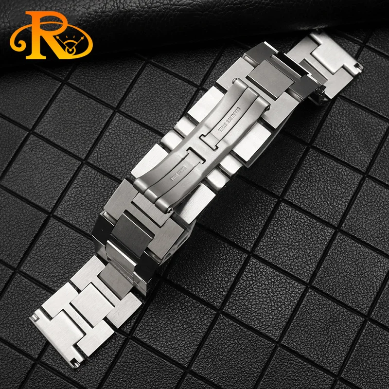 20mm Fine Stainless Steel High Quality Watchband for Tank Solo Santos Cartier Bracelets Men Women Solid Watch Strap Accessories