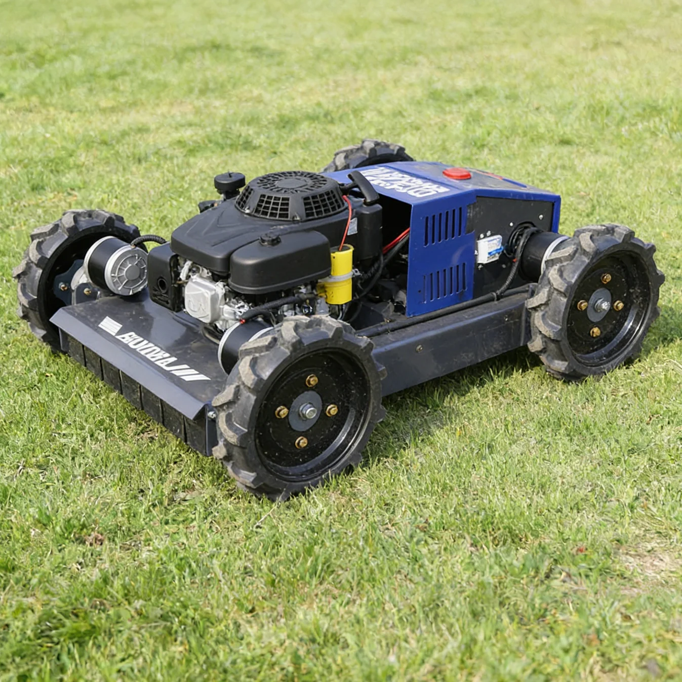 

Customized new Remote Control Lawn Mower for Export Complete Certification EU US Asia Ready for Sale Lawn Care Technology