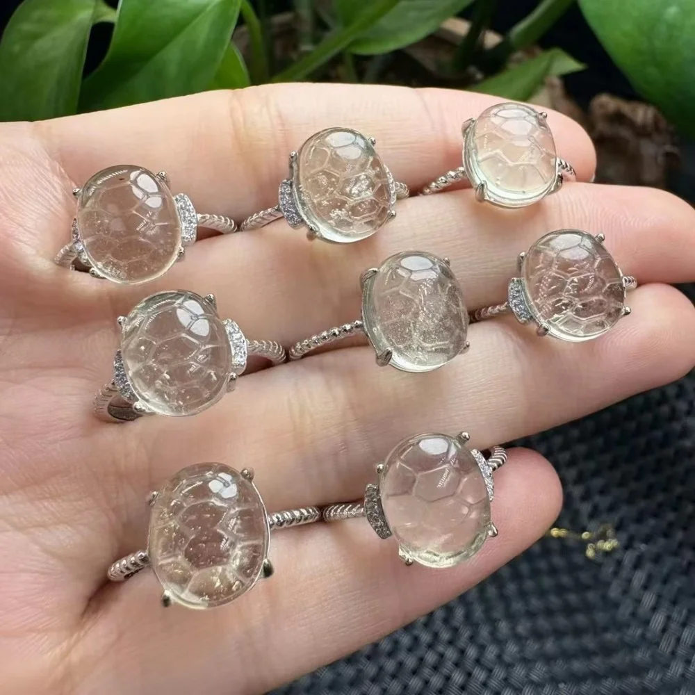 s925-natural-libyan-stone-ring-crystal-energy-stone-healing-positive-wedding-bride-woman-healing-jewelry-gift-1pcs