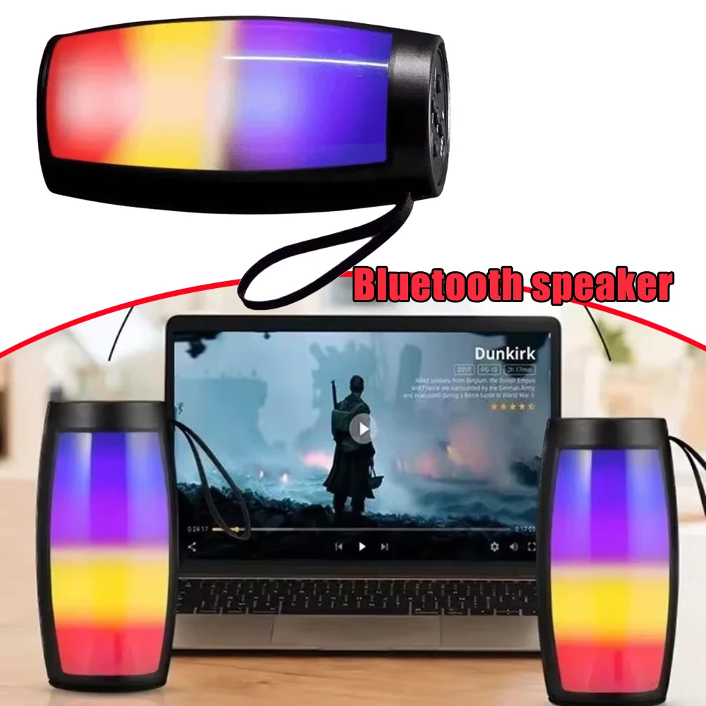 

Беспроводная Bluetooth-колонка 1202: портативный сабвуфер с мощными басами и высокой громкостью для улицы и дома