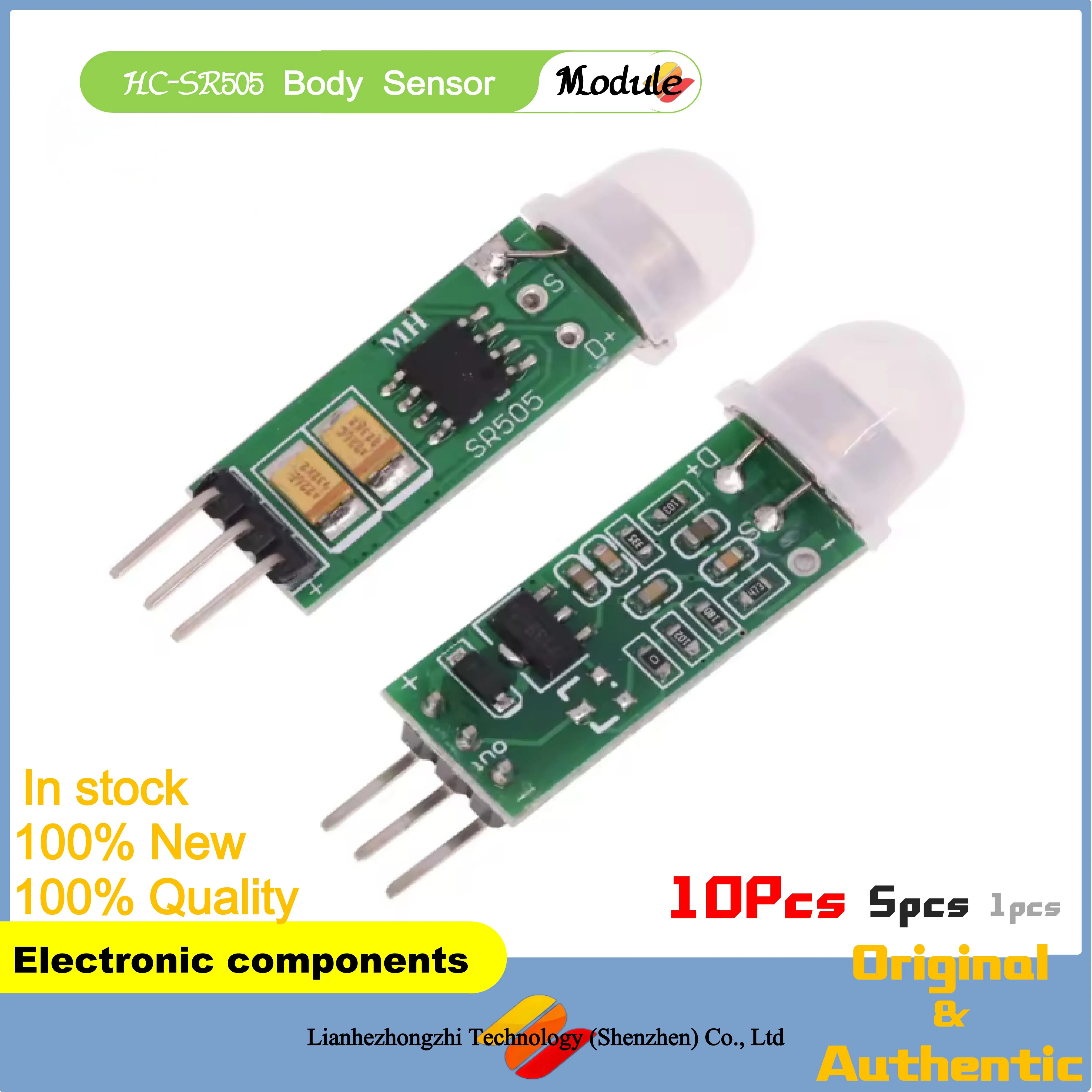 

HC-SR505 Mini Infrared PIR Motion Sensor Precise Infrared Detector Module For Arduino Body Sensor Switch Module Sensing Mode