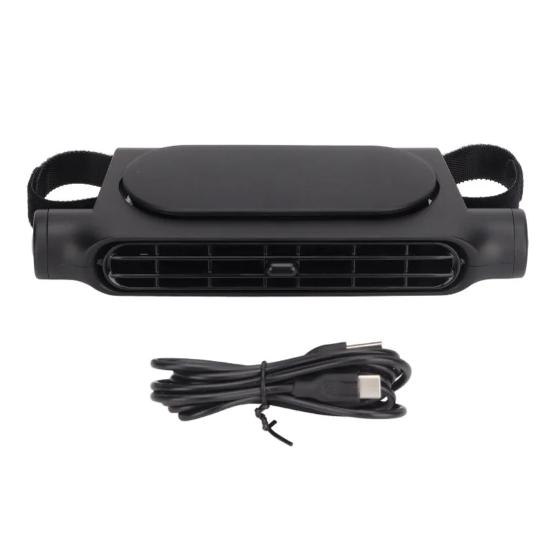 

Автомобильный USB-вентилятор на заднем сиденье с 3 скоростями ветра — мощный малошумный рециркуляционный вентилятор воздушного охлаждения для внедорожника RV — портативный дорожный автомобильный вентилятор