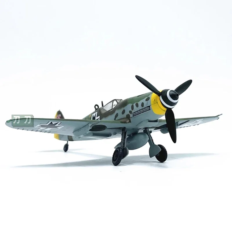 1:72 Scale German 109G-10 fighter Plastic Simulation Aircraft Finished Model Toy Static Decoration Souvenir Gifts For Adult Boy