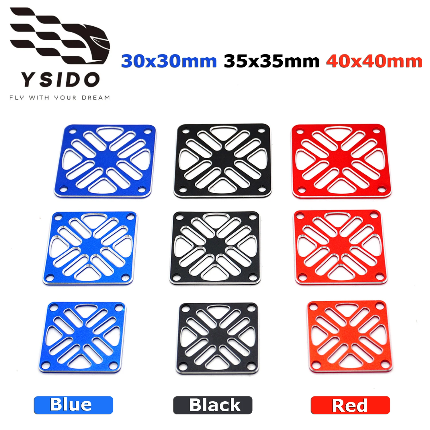 RC موتور و ESC غطاء مروحة التبريد 30 مللي متر 35 مللي متر 40 مللي متر لوحة حماية ل ARRMA TRAXXAS محوري Hobbywing EZRUN HSP RC محرك السيارة ESC #1