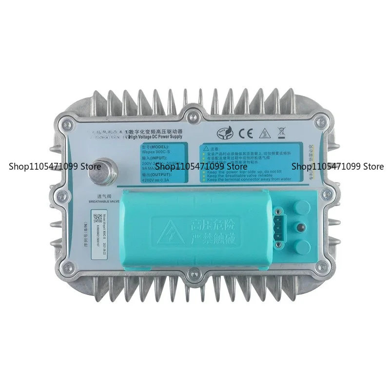 1KW Industrial Microwave Switching Power Supply Magnetron Driven High Voltage Power Supply WEPEX900C-S Oil Cooling