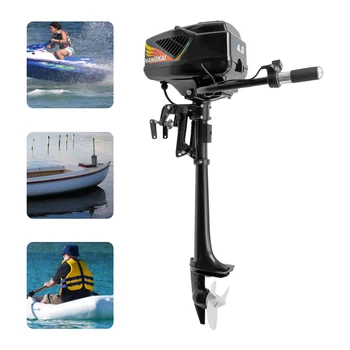 Electric Outboard Motor 48V 1000W Fishing Boat Trolling Engine Trolling Motor Engine for Fishery Aquaculture Outdoor Exploration