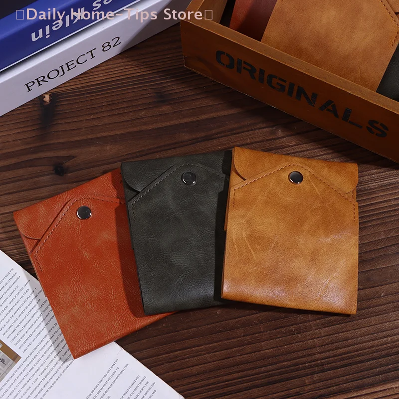 محفظة مدمجة متعددة الوظائف بمشبك بطاقة الهوية ثنائية الطي مع محفظة بسيطة للقلم للتنقل اليومي للأعمال والسفر